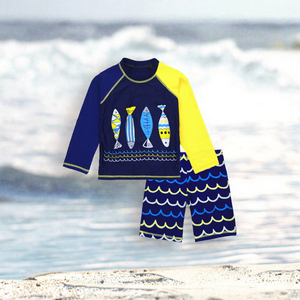 Combinaison de plongée pour enfants, protection solaire anti-méduse, séchage rapide, plongée avec tuba, manches longues, surf, maillot de bain à capuche UPF50+ - Product Image 3