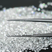 Baifu Jewelry Offre Spéciale diamant taillé rond lâche mêlée moissanite