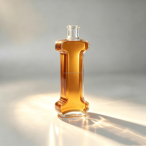 Botellas de Vidrio <span class=keywords><strong>con</strong></span> Forma de Letra Personalizadas al por Mayor, Botellas de Vidrio Vacías Decorativas para Licores, Embalaje Creativo para Whisky y <span class=keywords><strong>Vodka</strong></span> - Product Image 3