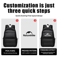 Tas Ransel Laptop Ringan Bernapas untuk Perjalanan Bisnis, Kapasitas Besar Multifungsi dengan USB, Desain Kustom