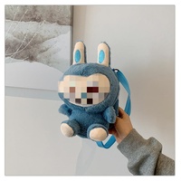 Sac à dos en peluche mignon de 33 cm, motif dessin animé, en coton doux, sac de voyage d'extérieur, rembourrage en PP, cadeau d'anniversaire parfait pour les enfants