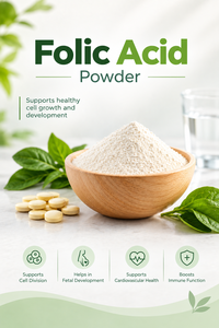 Fabricante de Ácido Fólico en Polvo de Alta Calidad para Formulaciones de Suplementos Alimenticios y Productos Nutricionales para Tabletas y Cápsulas - Product Image 3