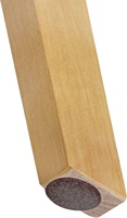 Chaise Tulipe Moderne et Durable pour Restaurant, avec Pieds en Bois et Assise en Plastique, Coussin en PU Doux, Idéale pour Hôtels et Villas