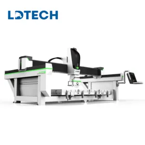 High quality cnc 5 axis bridge saw cutting machine LD-3620 large size