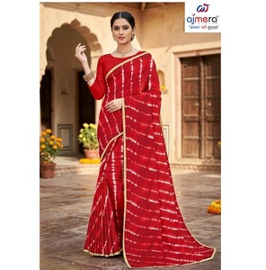 Saris de Algodón de Diseño Moderno para Mujer, Cómodos, Lujosos, Elegantes, con Protección Solar, de Secado Rápido, para Oficina, Casual, Fiestas y Eventos - Product Image 4