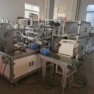 2022 Latest Design Fully Automatic Bouffant Cap Making Machine With Packing