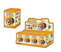 Lot de 12 boîtes en gros Eaki NARU T0SED Figurines de collection mystère en peluche, pendentifs, boîtes surprises, collection de figurines de bêtes mignonnes pour fête, Ninja Live