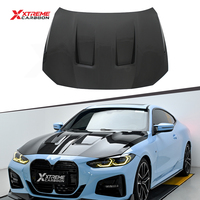 Capot Moteur Avant Léger en Fibre de Carbone Brillant XTREME pour BMW G22 G23 G26 420i 430i M440i (2020-2029)