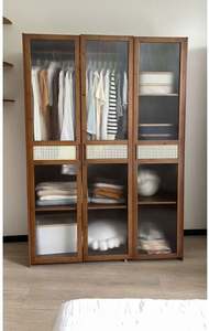 Armoire de chambre à coucher pratique de style minimaliste moderne - Product Image 5