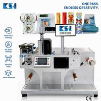 Mesin Cetak Digital Roll to Roll Berbasis Air CSJ-210XJ, Printer Label Kertas, Solusi Label Kemasan Ramah Lingkungan