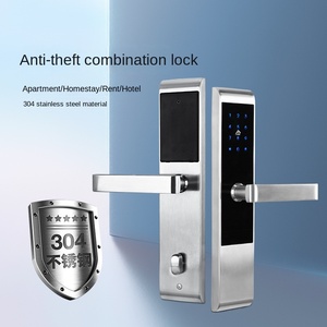 Thẻ swiping khóa thép không gỉ chống trộm thông minh mật khẩu khóa cho căn hộ điện thoại di động NFC cho Bluetooth mở khóa mã hóa khóa - Product Image 4