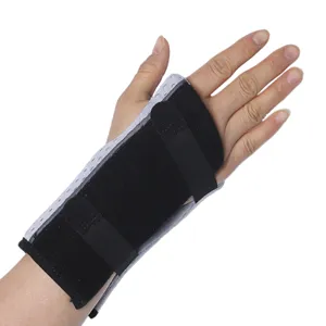 Hot Nhựa Cổ tay Brace hỗ trợ viêm khớp bong gân ống cổ tay Nẹp đêm ngủ hỗ trợ