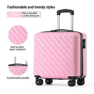 Customized 18 Inch Small Mini Trolley Suitcase For Women Travel Box With Password 20 Inch Luggage Travel Bag Travel Luggage