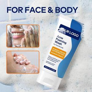 Nettoyant Moussant Bio GreenLem pour l'Acné Visage et Corps - Crème Nettoyante Purifiante en Profondeur pour Peaux Grasses/Sèches/Sensibles Acnéiques Marque Privée - Product Image 3