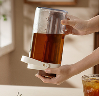 Koude Koffiezetapparaat, Koude Koffiezetapparaat, IJs Koffiezetapparaat en Thee Brewer, IJs Thee Kan, Fruit Thee Maker, Beker