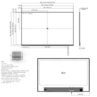1920*1080/1920*1200 Auflösung 14 Zoll LCD-Modul tft LCD-Bildschirm OEM200-1200cd/m2 EDP30pin Gerade/Rückseite Klappbarer Laptop-spezifisch