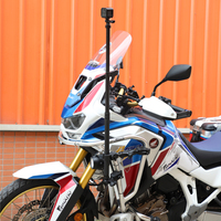 SMNU OEM, bâton à selfie réglable, stabilité élevée, bâton à selfie long, support pour caméra d'action de moto