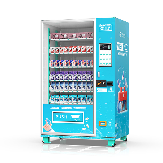15.6 inch Touchscreen Vending Machine Coin Payment Automatic Pharmaceutical Pharmacy Medicine Vending Machine for Sale