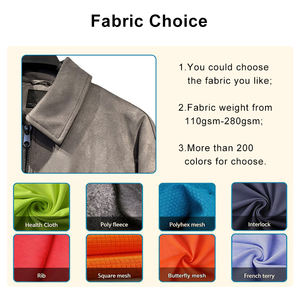 เสื้อแจ็คเก็ตผู้ชายคุณภาพสูง กันลม กันน้ำ สำหรับกิจกรรมกลางแจ้ง ฤดูใบไม้ร่วง ปิดซิป ปกพับลง โลโก้ด้านหน้า ลายจุด - Product Image 2