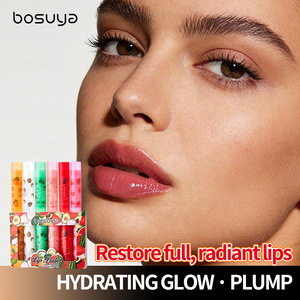 Set de Bálsamos Labiales Hidratantes e Iluminadores con Sabor a Frutas Dulces Orgánicas, Barra No Grasosa con Efecto Voluminizador - Product Image 4