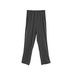 Pijamas suaves de seda de leche personalizables para mujer, tela de punto transpirable, entrega rápida por lotes, ropa de dormir para otoño y primavera - Product Image 3