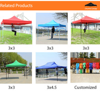 Nouveau Style Tonnelles Pliantes d'Extérieur 2x2 2x3 3x3 3x4 3x4.5 3x6, Prix Usine Haute Qualité