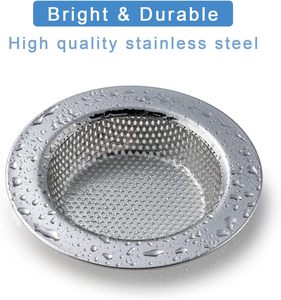 Passoire d'évier de cuisine double couche améliorée, sûre et anti-coupure, pour le filtrage des déchets ménagers - Product Image 2