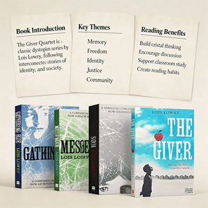 <span class=keywords><strong>Le</strong></span> Quartet du Donateur, par <span class=keywords><strong>Lois</strong></span> <span class=keywords><strong>Lowry</strong></span>, série de 4 livres - Product Image 2