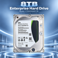 Disque dur d'entreprise 7E10 ST8000NM017B 8 To, 3,5 pouces, SATA 6 Gb/s, 7200 tr/min, 256 Mo de cache, 512e, pour serveur, NAS, centre de données