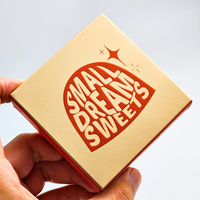 Boîte d'emballage de bonbons en papier sucré personnalisée boîte de bande déchirable pour petite entreprise auto-scellante pour petite entreprise