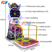 2025 Meilleure vente Just Dance Arcade Dancing Game Machine Coin Arcaed Machine