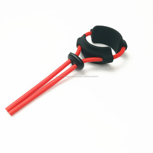 Nuevo diseño ajustable <span class=keywords><strong>pene</strong></span> lazo de silicona negro correa en el <span class=keywords><strong>pene</strong></span> con cinturón anillo de los hombres el sexo - Product Image 1