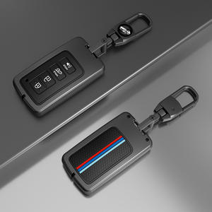 Housse de clé pour Toyota, étui de protection pour clé intelligente pour Toyota Sequoia Highlander XLE Camry, Corolla XSE RAV4 Tundra Tacoma - Product Image 4