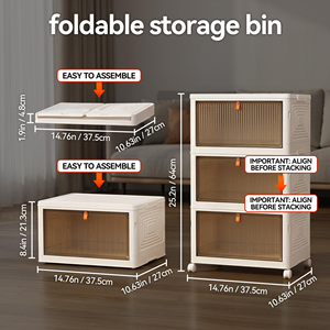 4-Tier Multi-Functional Storage Trolley Movable Storage Shelves Organizer with Lockable <b>Wheels</b> Rolling Utility or Kitchen Cart - Product Image 2
