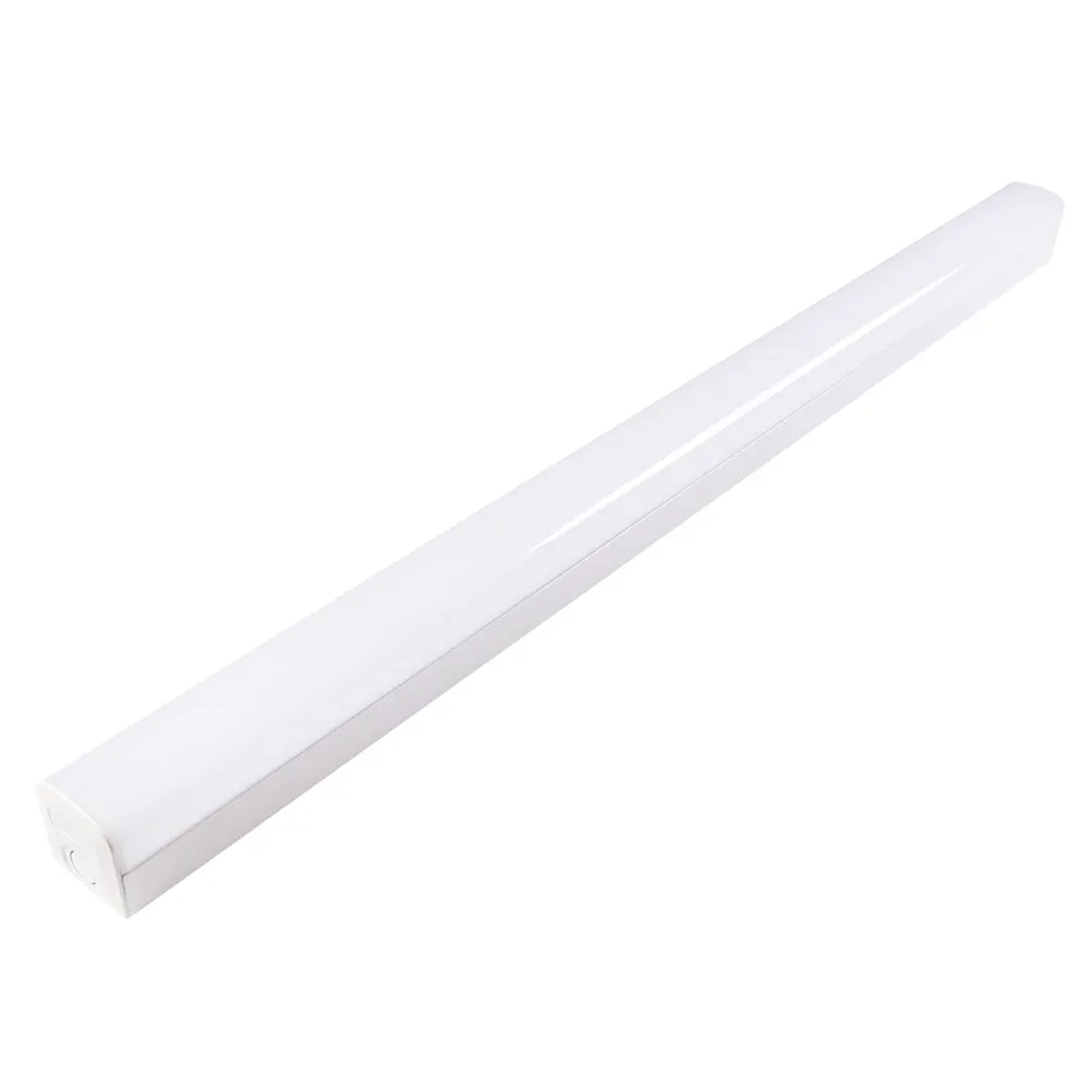 Lineer şerit aydınlatma indoor 4ft 8ft LED Batten floresan lamba fikstür kapalı ofis okul için