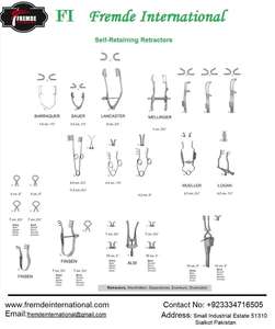 Spatules abdominales et intestinales Kader certifiées ISO et CE en acier inoxydable pour les soins de santé digestive - Product Image 5