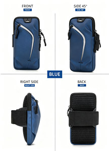 Brassard <span class=keywords><strong>de</strong></span> course à livraison rapide avec logo personnalisé, pochette <span class=keywords><strong>de</strong></span> rangement pour poignet, <span class=keywords><strong>sac</strong></span> <span class=keywords><strong>de</strong></span> jogging, manchon <span class=keywords><strong>de</strong></span> bras, pochette <span class=keywords><strong>de</strong></span> téléphone pour la course à pied, prix abordable - Product Image 4