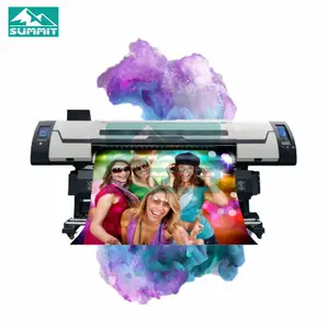 Allwin Ep19 1.9M (74.8 Inch) digital Printer Inkjet untuk Banner Vinyl Printer Pelarut dengan 8 PCS Epson Kepala