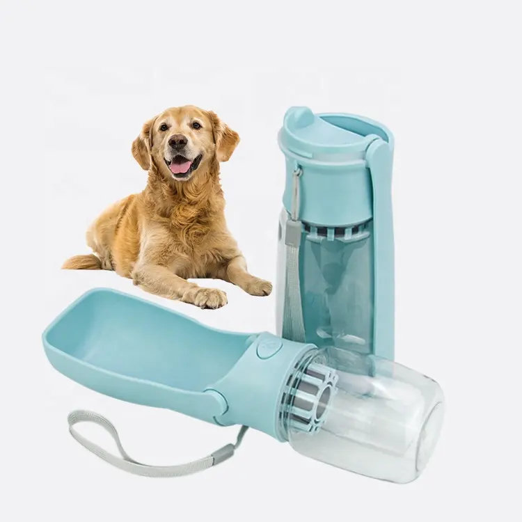 BPA मुक्त रिसाव सबूत बंधनेवाला Foldable पोर्टेबल पालतू कुत्ता यात्रा पीने के पानी की बोतल के लिए मशीन चलने बढ़ोतरी यात्रा