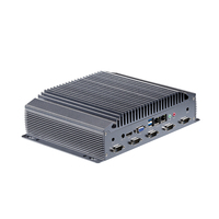 Ordinateur industriel ELSKY IPC6800 2026 avec port série pour la gestion du trafic, processeur Kaby Lake R I5-8250U 8350U, 6 ports COM, mini PC sans ventilateur