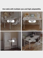 Panneau artificiel pliable Surface bureau d'ordinateur Table de bureau bureau à domicile bureau chambre Simple petit bureau d'étude minimaliste