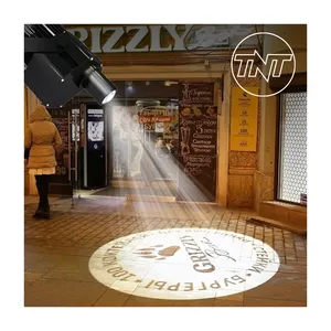 TNT 60w 80w 100w 150w Waterproof Rotation HD Advertising Projection Lamp Outdoor Gobo Projector