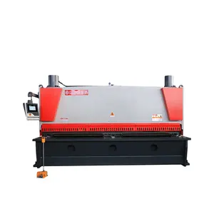 8mm Thickness 4m Length metal cutting machine plate sheet sheering machine guillotine shear cutter