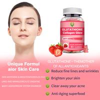 Vitamines de qualité supérieure Collagène Gummies Formule de beauté pour blanchir et éclaircir la peau Stimuler l'éclat de la peau Réduire les rides