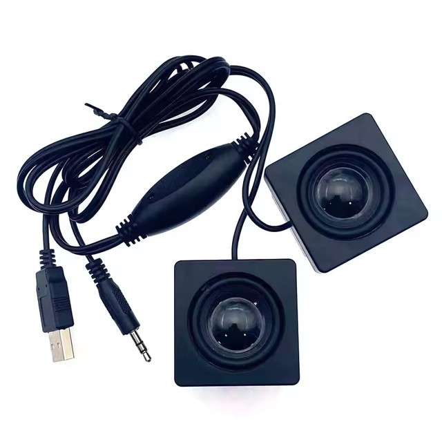 Mini Audio System Computer Speaker USB Wired Speakers Universal Stereo Sound Surround Loudspeaker For Laptop Notebook