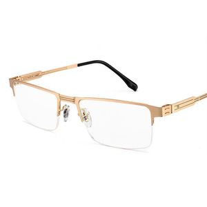 Gafas Progresivas Multifocales con Marco Metálico Rectangular TR90 Everglint, Gafas Ópticas con Protección Anti Luz Azul para Lectura y Computadora para Hombres Mayores - Product Image 4
