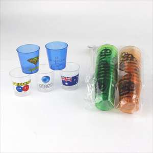 20 Power Bomber Plastic Shot Cups Jager Blaster Bomb Alcohol Party