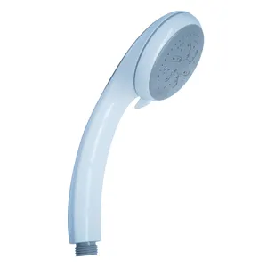 Badezimmer Wasser sparen weiße Farbe ABS Kunststoff Dusch köpfe 3-Jet Hand brause
