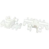 Bande transporteuse modulaire en plastique pour l'assemblage automobile, résistante à la chaleur et antistatique, à plusieurs niveaux