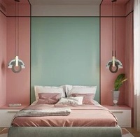 Panneau mural en PVC 3D en cristal de carbone écologique moderne, imperméable, pour salon, chambre à coucher, école, hôtel, hôpital, centre commercial, décoration
